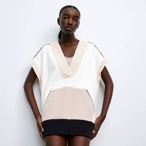 Zara Contrasting Vest